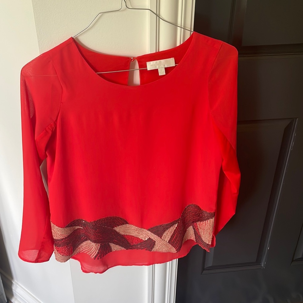 MM couture blouse from Nordstrom